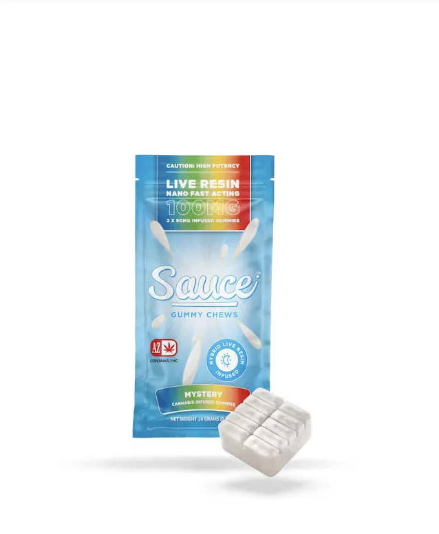 sauce essentials gummy chews mystery flavor – 100mg sauce essentials gummy chews mystery flavor – 100mg